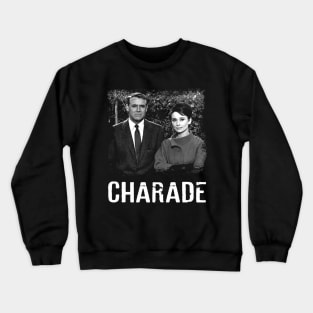 Cary and Audrey Elegance Charades Vintage Film Couture Collection Crewneck Sweatshirt